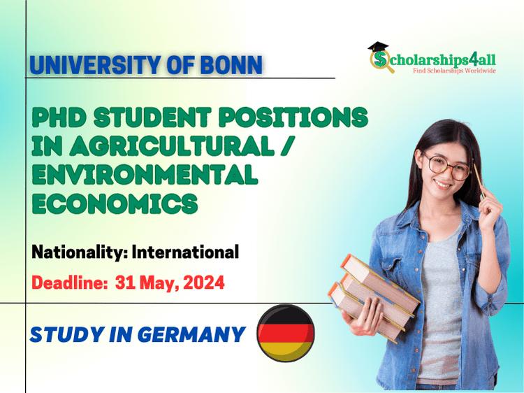 agricultural phd scholarships in germany