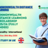 Commonwealth Distance Learning Scholarship 2025/26 (Fully Funded)