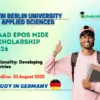 DAAD EPOS MIDE Scholarship 2026 in Germany