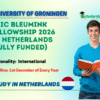 Eric Bleumink Fellowship 2026 in Netherlands (Fully Funded)