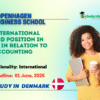 International PhD Position in AI in Relation to Accounting, Denmark