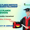 Max Planck Institute Research Fellowship in Germany