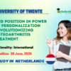PhD Position in Power of Personalization Revolutionizing Osteoarthritis Treatment, Netherlands