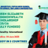 Queen Elizabeth Commonwealth Scholarship 2025/26 (Fully Funded)