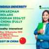 Schwarzman Scholars Program 2026/27 in China (Fully Funded)