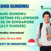 Wang Gungwu Visiting Fellowship 2026 in Singapore (Fully Funded)